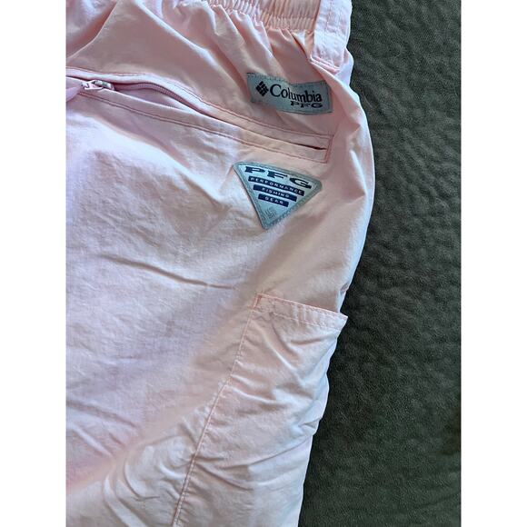 Lt Pink Columbia swim trunks size L - Picture 3 of 4